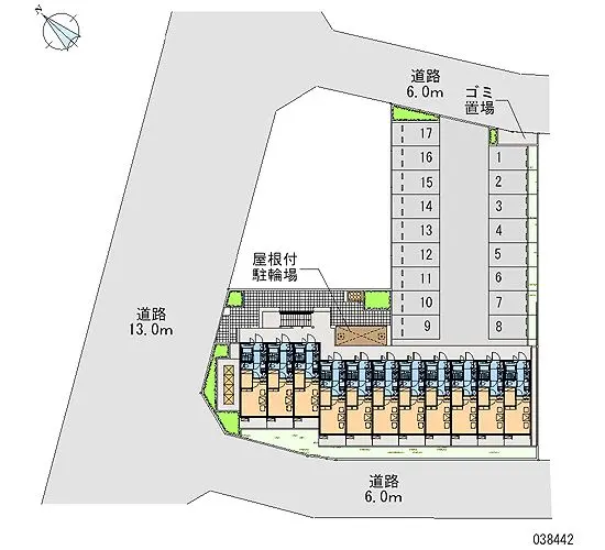 ★手数料０円★柏市船戸 月極駐車場